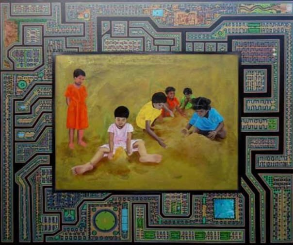 5th International online solo art exhibition